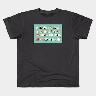 Delightful Sushi Friends III Kids T-Shirt